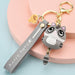 Wholesale Soft Rubber Cat Keychain JDC-KC-WS143 Keychains 围颂 pink 1 Wholesale Jewelry JoyasDeChina Joyas De China