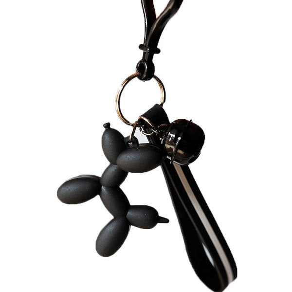 Wholesale soft rubber lovely Balloon Dog keychains JDC-KC-HTU009 Keychains 哈图 Wholesale Jewelry JoyasDeChina Joyas De China