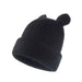 Wholesale solid color bear acrylic children's hat JDC-FH-XB-020 FashionHat 小贝 black Wholesale Jewelry JoyasDeChina Joyas De China
