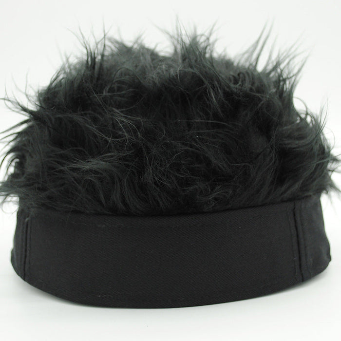 Wholesale solid color cotton wig hat JDC-FH-GSSS001 Fashionhat JoyasDeChina Black+Black M 56-58cm Wholesale Jewelry JoyasDeChina Joyas De China