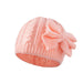 Wholesale solid color dome bow acrylic children's hat JDC-FH-XB-006 FashionHat 小贝 pink Wholesale Jewelry JoyasDeChina Joyas De China