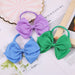 Wholesale solid color fabric Butterfly Hair Scrunchies JDC-HS-YL048 Hair Scrunchies JoyasDeChina Wholesale Jewelry JoyasDeChina Joyas De China