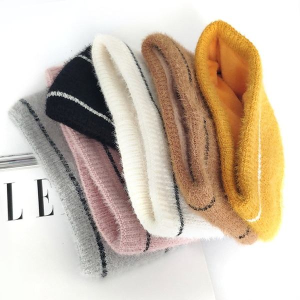 Bulk Jewelry Wholesale solid color fabric knitted Hair Scrunchies JDC-HS-K066 Wholesale factory from China YIWU China