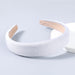 Wholesale solid color flannel wide edge sponge headband JDC-HD-JL018 Headband JoyasDeChina grey Wholesale Jewelry JoyasDeChina Joyas De China