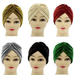 Bulk Jewelry Wholesale solid-color knitted fabric headscarf cap JDC-HS-SQ001 Wholesale factory from China YIWU China