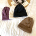 Wholesale solid color knitted woolen hat JDC-FH-NLS016 Fashionhat 倪罗诗 Wholesale Jewelry JoyasDeChina Joyas De China