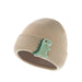 Wholesale solid color labeled acrylic hat JDC-FH-XB-029 FashionHat 小贝 khaki Wholesale Jewelry JoyasDeChina Joyas De China