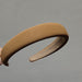 Wholesale solid color leather sponge headband JDC-HD-TOC010 Headband JoyasDeChina brown Wholesale Jewelry JoyasDeChina Joyas De China