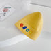 Wholesale solid color letter children's wool hat JDC-FH-LH061 FashionHat 旅禾 bright yellow Wholesale Jewelry JoyasDeChina Joyas De China