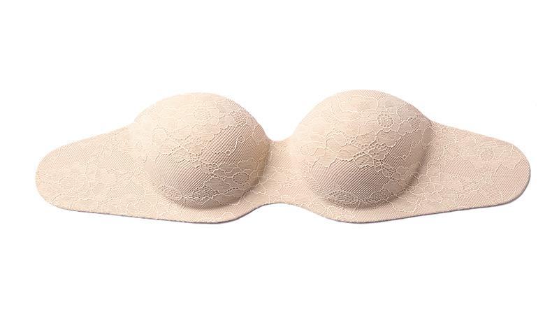 Bulk Jewelry Wholesale solid color nylon strapless invisible Bralettes JDC-Bra-ADM025 Wholesale factory from China YIWU China