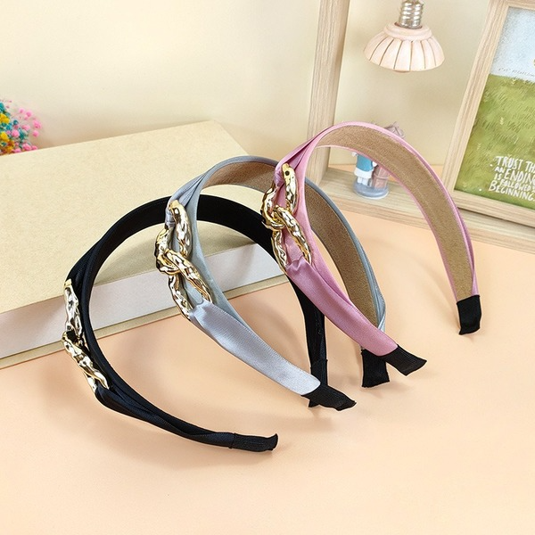 Wholesale solid color ribbon hair band JDC-HD-O284 Headband JoyasDeChina Wholesale Jewelry JoyasDeChina Joyas De China