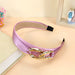 Wholesale solid color ribbon hair band JDC-HD-O284 Headband JoyasDeChina pink Wholesale Jewelry JoyasDeChina Joyas De China