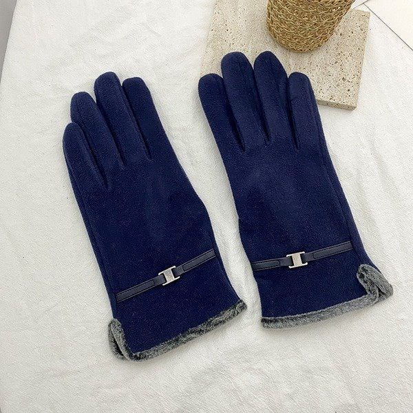 Wholesale solid color suede warm men's gloves JDC-GS-BX-003 Gloves 伯循 Wholesale Jewelry JoyasDeChina Joyas De China
