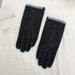 Wholesale solid color suede warm men's gloves JDC-GS-BX-005 Gloves 伯循 black one size Wholesale Jewelry JoyasDeChina Joyas De China