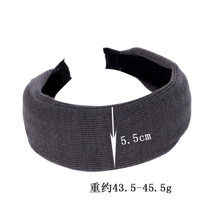 Wholesale solid color wide-brim knit woolen headband JDC-HD-TOC002 Headband JoyasDeChina Wholesale Jewelry JoyasDeChina Joyas De China