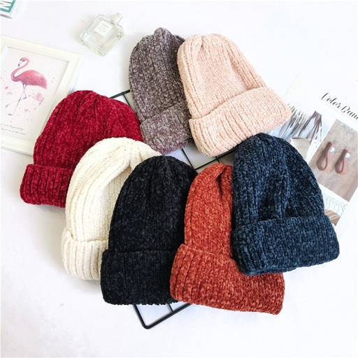 Wholesale solid color wool knitted hat JDC-FH-GSCM005 Fashionhat JoyasDeChina Wholesale Jewelry JoyasDeChina Joyas De China