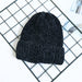 Wholesale solid color wool knitted hat JDC-FH-GSCM005 Fashionhat JoyasDeChina black M（56-58cm） Wholesale Jewelry JoyasDeChina Joyas De China