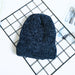 Wholesale solid color wool knitted hat JDC-FH-GSCM005 Fashionhat JoyasDeChina Navy M（56-58cm） Wholesale Jewelry JoyasDeChina Joyas De China