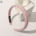 Wholesale solid sponge Headband JDC-HD-QY010 Headband JoyasDeChina Pink - Wholesale Jewelry JoyasDeChina Joyas De China