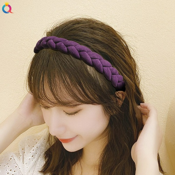 Wholesale solid suede woven Headband JDC-HD-QY011 Headband JoyasDeChina Wholesale Jewelry JoyasDeChina Joyas De China
