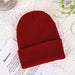 Wholesale solid wool hat pack of 2 JDC-FH-TZ003 Fashionhat JoyasDeChina Bright red MINIMUM 2 One size Wholesale Jewelry JoyasDeChina Joyas De China