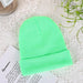 Wholesale solid wool hat pack of 2 JDC-FH-TZ003 Fashionhat JoyasDeChina Fluorescent green MINIMUM 2 One size Wholesale Jewelry JoyasDeChina Joyas De China