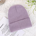 Wholesale solid wool hat pack of 2 JDC-FH-TZ003 Fashionhat JoyasDeChina Light purple MINIMUM 2 One size Wholesale Jewelry JoyasDeChina Joyas De China