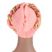 Wholesale space layer two-color sequined twist turban hat JDC-FH-QD004 Fashionhat 群德 Wholesale Jewelry JoyasDeChina Joyas De China