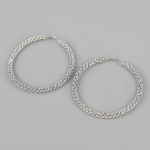 Wholesale spiral resin diamond alloy earrings earrings JDC-ES-JL540 Earrings JoyasDeChina Wholesale Jewelry JoyasDeChina Joyas De China