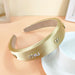 Wholesale sponge alloy headband JDC-HD-O296 Headband 潮炫 yellow Wholesale Jewelry JoyasDeChina Joyas De China