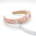 Wholesale sponge crystal flannel headband JDC-HD-Yul030 Headband 雨灵 D Wholesale Jewelry JoyasDeChina Joyas De China