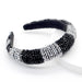 Wholesale Sponge Crystal Flannel Headband JDC-HD-Yul098 Headband 雨灵 black Wholesale Jewelry JoyasDeChina Joyas De China