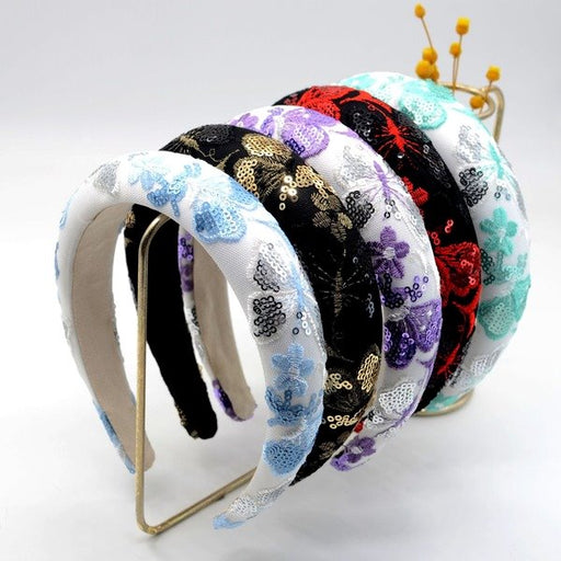 Wholesale sponge flannel headband JDC-HD-Yul023 Headband 雨灵 Wholesale Jewelry JoyasDeChina Joyas De China