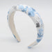 Wholesale sponge flannel headband JDC-HD-Yul023 Headband 雨灵 blue Wholesale Jewelry JoyasDeChina Joyas De China