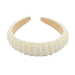 Wholesale Sponge Pearl Flannel Headband JDC-HD-Yul097 Headband 雨灵 Wholesale Jewelry JoyasDeChina Joyas De China