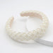 Wholesale Sponge Pearl Flannel Headband JDC-HD-Yul099 Headband 雨灵 white Wholesale Jewelry JoyasDeChina Joyas De China