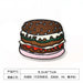 Wholesale spot cartoon embroidery JDC-ER-XF019 embroidery JoyasDeChina hamburger Wholesale Jewelry JoyasDeChina Joyas De China
