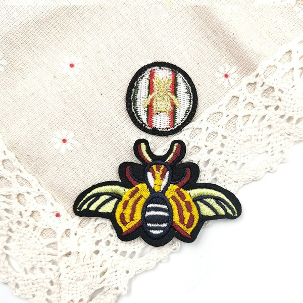 Wholesale spot Cloth Patch Badge bee embroidery JDC-ER-XF028 embroidery JoyasDeChina Wholesale Jewelry JoyasDeChina Joyas De China