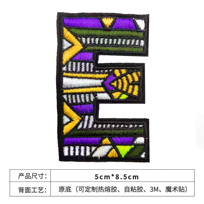 Wholesale spot color letter embroidery JDC-ER-XF018 embroidery JoyasDeChina E Wholesale Jewelry JoyasDeChina Joyas De China