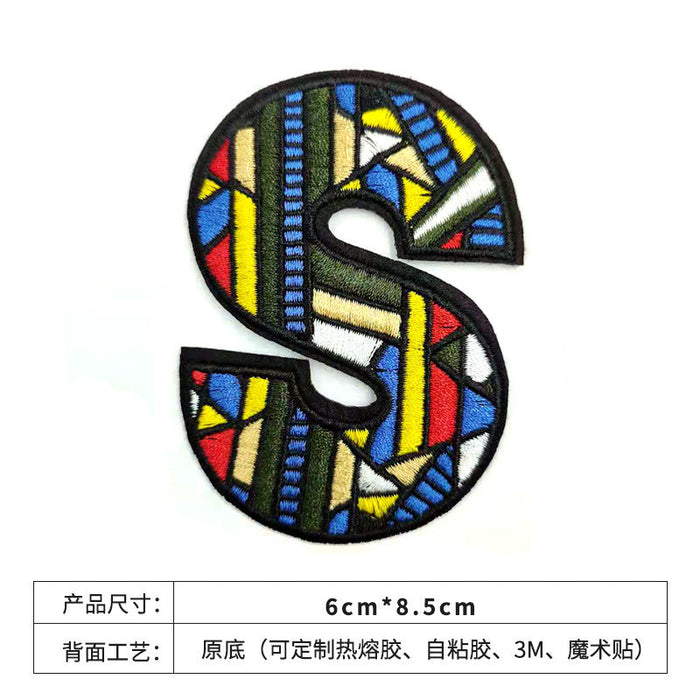 Wholesale spot color letter embroidery JDC-ER-XF018 embroidery JoyasDeChina S Wholesale Jewelry JoyasDeChina Joyas De China