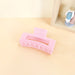 Wholesale square hairpin ?JDC-HC-O076 Hair Clips JoyasDeChina pink Wholesale Jewelry JoyasDeChina Joyas De China