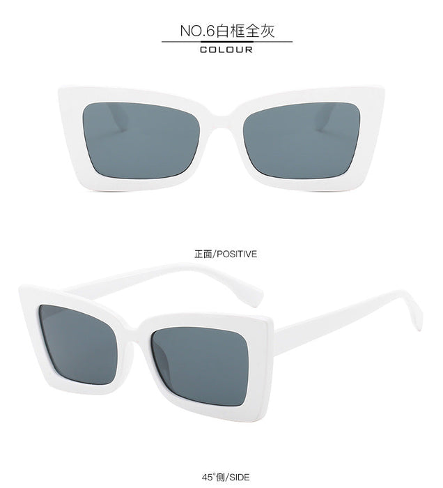 Wholesale square resin lens sunglasses JDC-SG-GSJY002 Sunglasses JoyasDeChina white Wholesale Jewelry JoyasDeChina Joyas De China