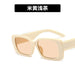 Wholesale square resin lens sunglasses JDC-SG-GSKD036 Sunglasses JoyasDeChina beige As shown Wholesale Jewelry JoyasDeChina Joyas De China