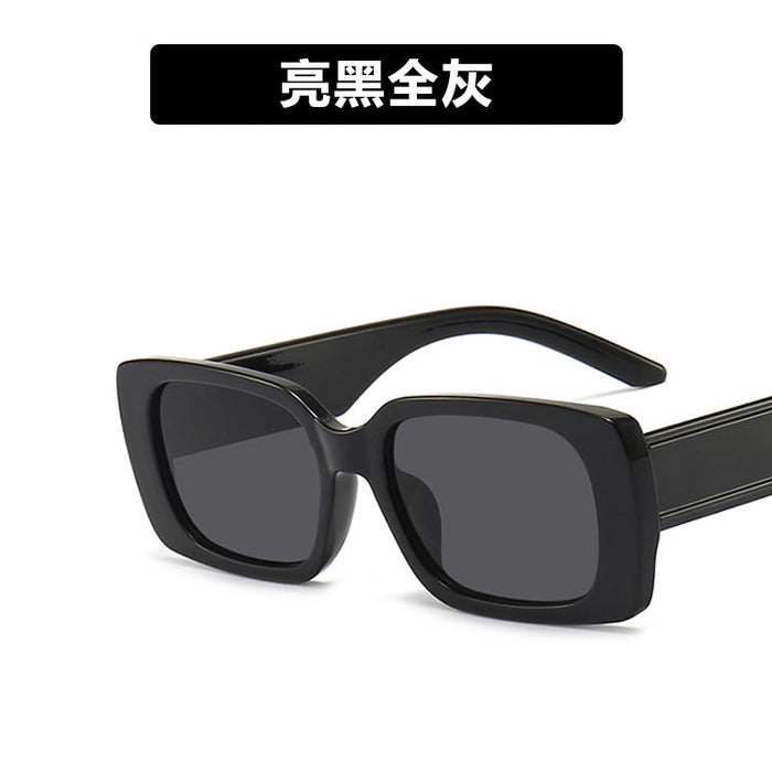 Wholesale square resin lens sunglasses JDC-SG-GSKD036 Sunglasses JoyasDeChina black As shown Wholesale Jewelry JoyasDeChina Joyas De China
