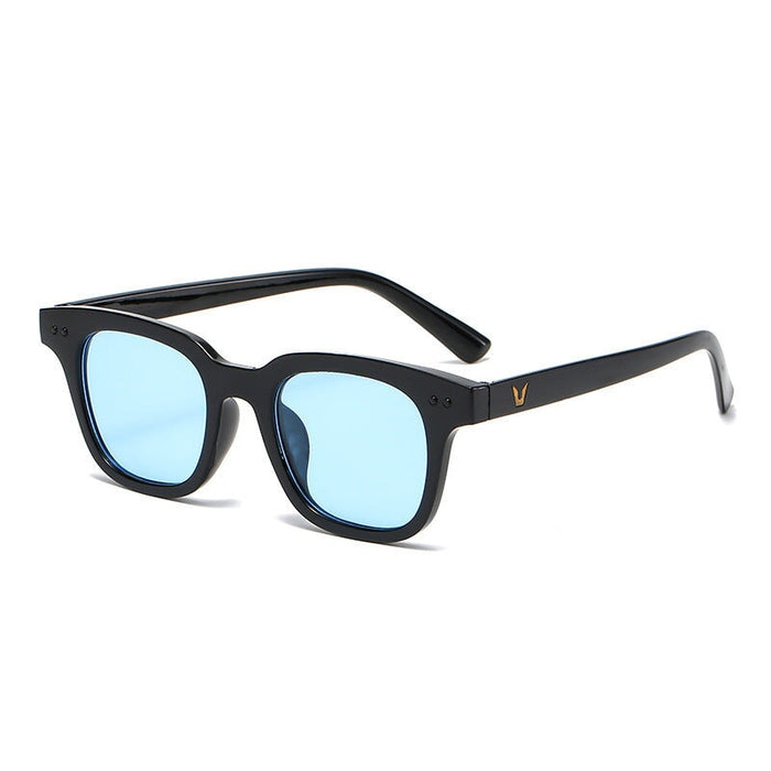 Wholesale square sunshade Sunglasses JDC-SG-XinS004 Sunglasses 星尚 bule Wholesale Jewelry JoyasDeChina Joyas De China