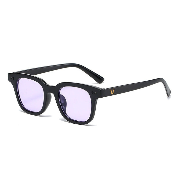 Wholesale square sunshade Sunglasses JDC-SG-XinS004 Sunglasses 星尚 purple Wholesale Jewelry JoyasDeChina Joyas De China