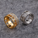 Wholesale stainless steel and titanium steel hollow rings JDC-RS-KL003 Rings JoyasDeChina Wholesale Jewelry JoyasDeChina Joyas De China