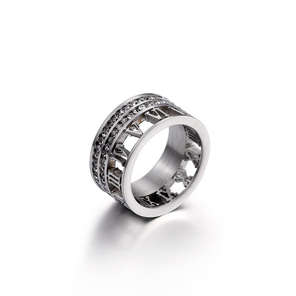 Wholesale stainless steel and titanium steel hollow rings JDC-RS-KL003 Rings JoyasDeChina Wholesale Jewelry JoyasDeChina Joyas De China