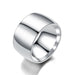 Wholesale Stainless steel aperture ring JDC-RS-TS020 Rings 腾穗 12MMSteel color 7# Wholesale Jewelry JoyasDeChina Joyas De China