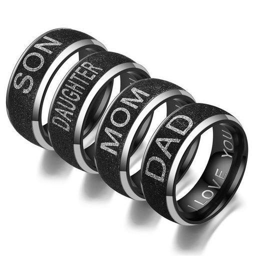 Wholesale Stainless Steel Black Pearl Ring JDC-RS-TS025 Rings 腾穗 Wholesale Jewelry JoyasDeChina Joyas De China